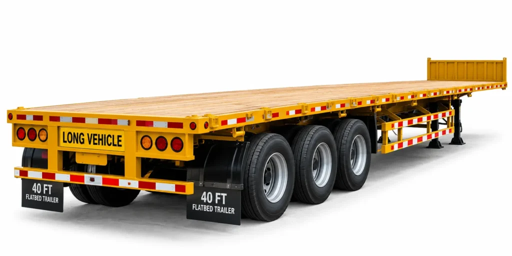 40 ft flatbed trailers