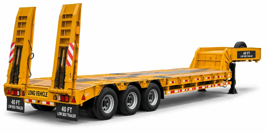 40 fit Low Beds Trailer Rental