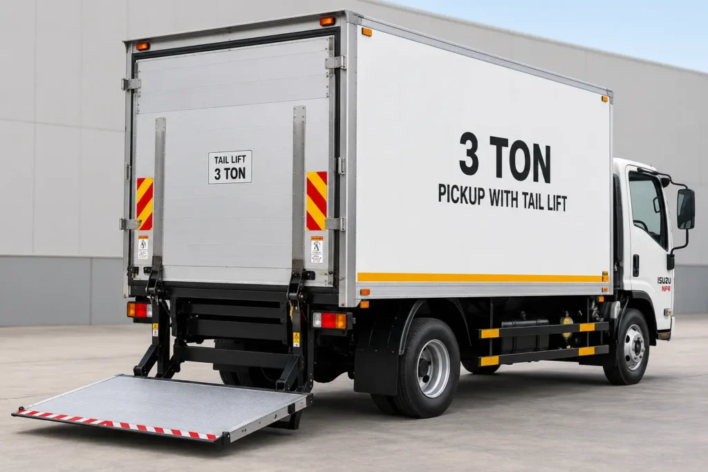 3 Ton Pickup With Tail Lift